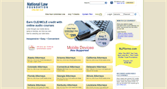 Desktop Screenshot of nlfonline.com